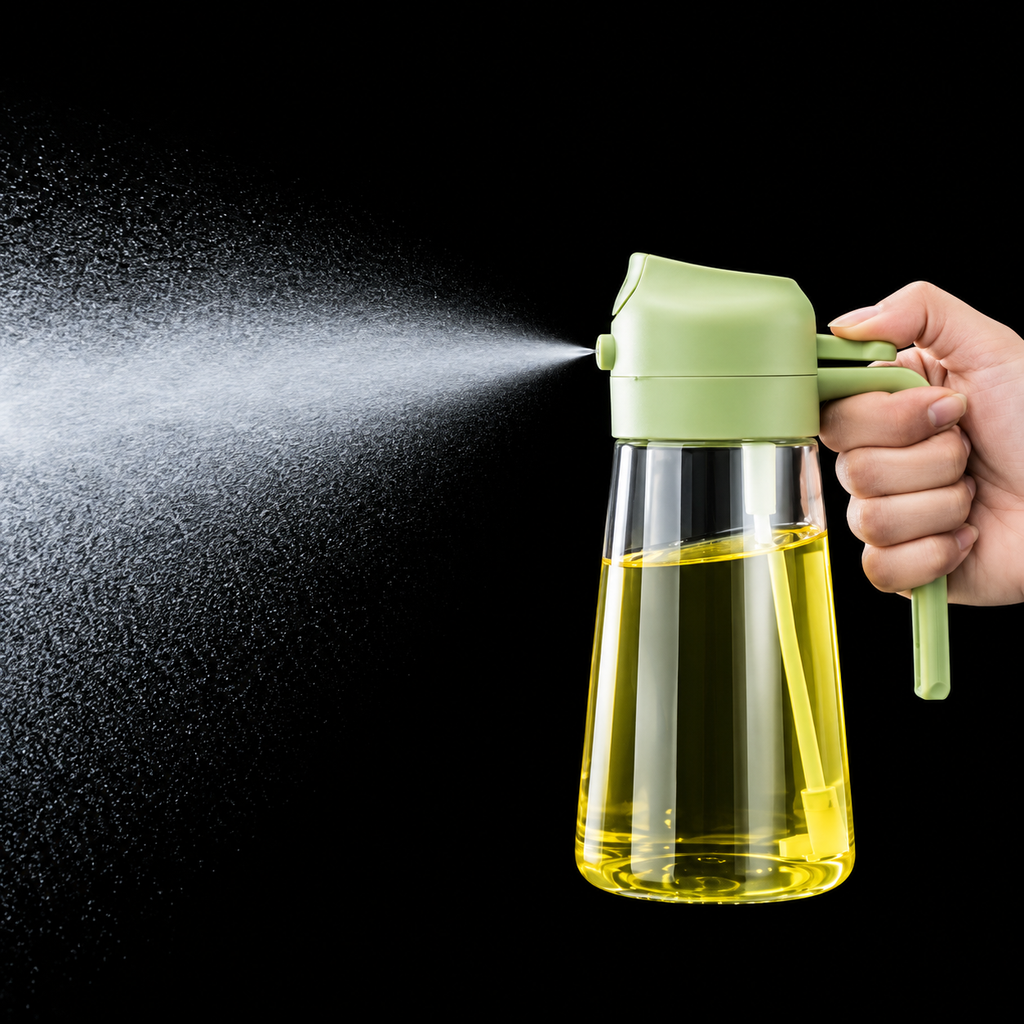 2-in-1 Oil Sprayer & Pourer Bottle