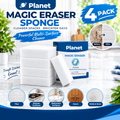 Magic Eraser Sponge – Powerful Multi-Surface Cleaning Pad (Pack of 4)